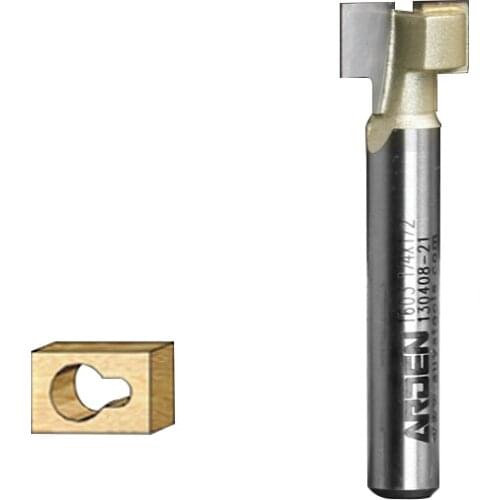 Keyhole ARDEN Router Bit - 1/2*3/8 - 1/2" Shank - Arden A1603178