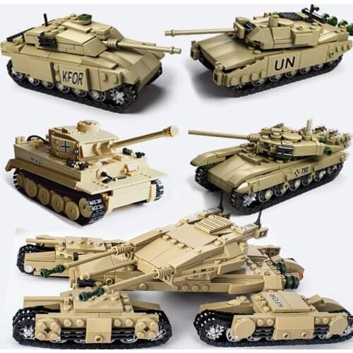 KAZI Tank armoredcar troops plane Century ww2 military army building blocks world war 2 sets Germany figure children toys