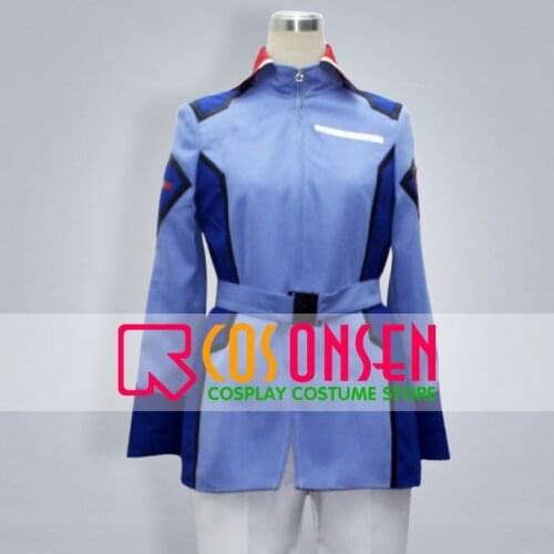 COSPLAYONSEN Mobile Suit Gundam SEED Destiny Earth Alliance Earth Military Uniform Cosplay Costume