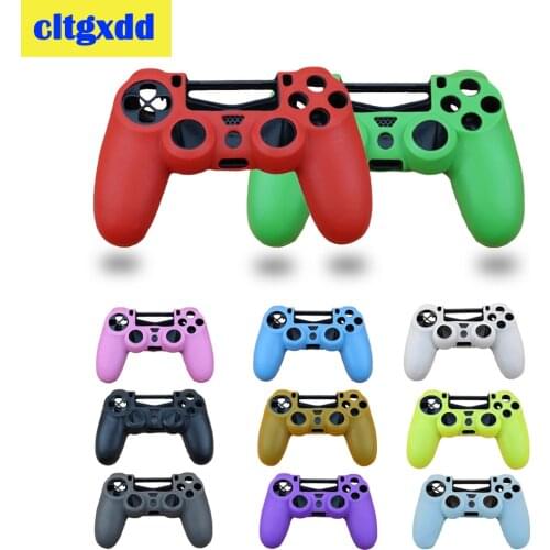 Soft Silicone Gel Rubber Case Cover For SONY Playstation 4 PS4 Controller Skin Protection Non-slip Case Gamepad