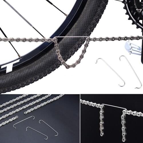 Stainless Steel MTB Road Bike Chain Hooks Ultralight Bicycle Connecting Aid Tools High Quality Cycling Chain Link Repair Tools