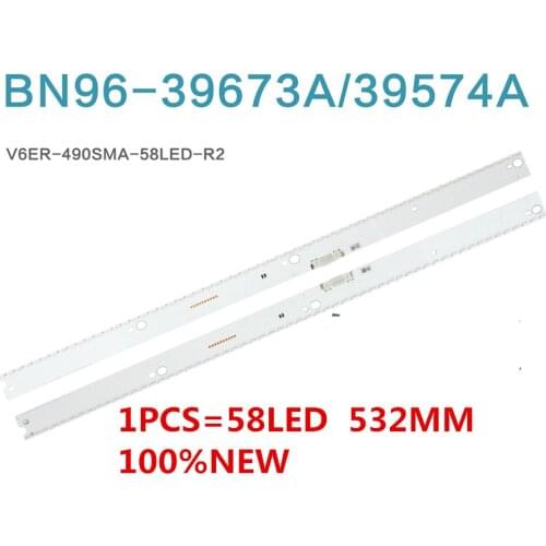 New LED backlight strip for Samsung UE49KU6670U UE49KU6500 UE49MU6500 BN96-39674A 39673A 39671A 39672A BN96-39880A 39882A