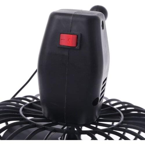 New 12V Powered Mini Car Vehicle Cooling Air Fan Adsorption Summer Gift A0NC