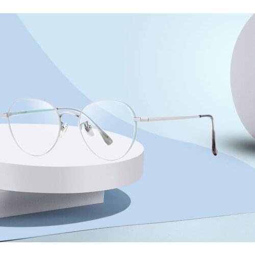 Pure Titanium Glasses Frame Optical Glasses Full Rim Eye Glasses Women Style New Arrival Eyewear Hot Selling Spectacles