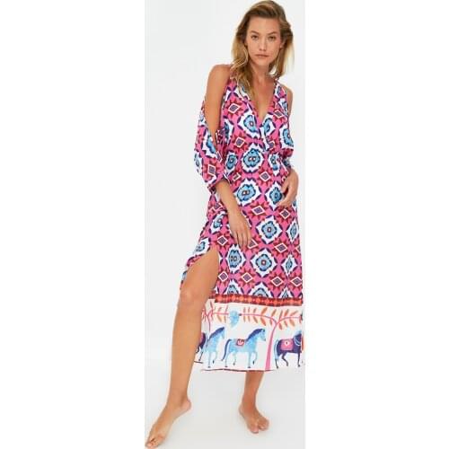 Voile Beach Dress 100% Cotton Summer Holiday Beach Style Fashion