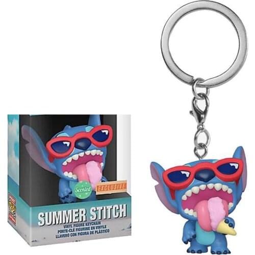 Steve eats ice cream keychain Vinyl Action Figure Collection Models Toys for Children