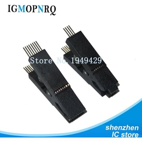 Test programmer Clip SOP8 SOP16 SOP SOIC 8 SOIC 16 SOIC8 SOIC16 SOIC8 DIP16 DIP de 8 pines 16 Pin pinza de pruebas IC sin cable