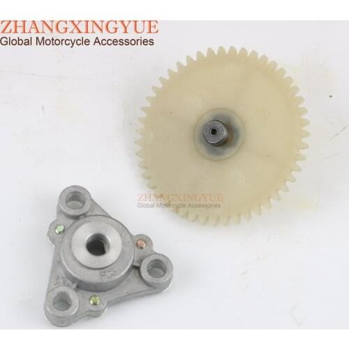 47 teeth Oil pump & gear for GY6 50 80 139QMB 139QMA 4T