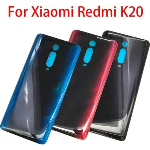 5Pcs/Lot,New For Xiaomi Mi 9T / Redmi K20 Back Battery Door Rear Housing Cover Case With Adhesive Sticker