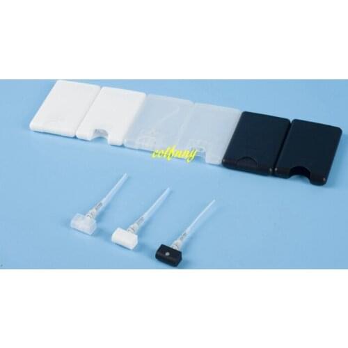 500pcs/lot Fast shipping 20ml Empty Card Plastic Sprayer Perfume Bottles Perfume Atomizer Containers 3 Colors