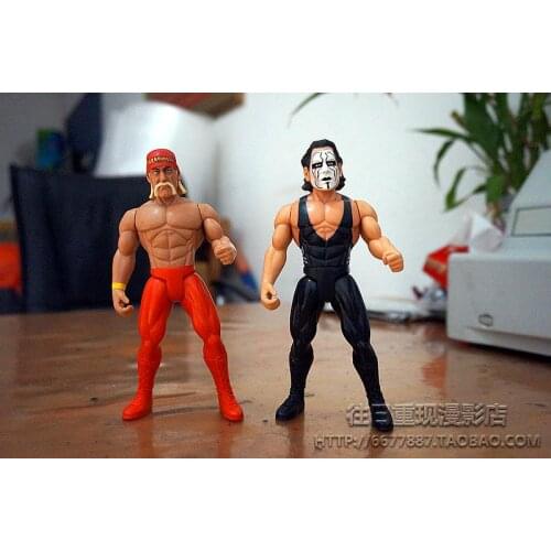 Bandai Wrestler Hulk Hogan Hogan V Scorpion Emperor Wrestling Action Figures Desktop Decoration Movable Joints Toys
