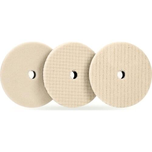 Free shipping 3/5/6/7 Inch Lambs Woolen Polishing Pad For Car Polisher Detail Mirror Finish Polish50/80/100/125/150/180 mm New