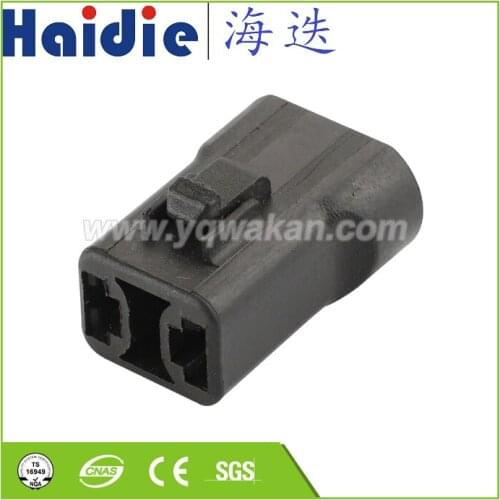Free shipping 5sets 2pin female electrical wire harness plug waterproof plastic connector HDM021-6.3-21