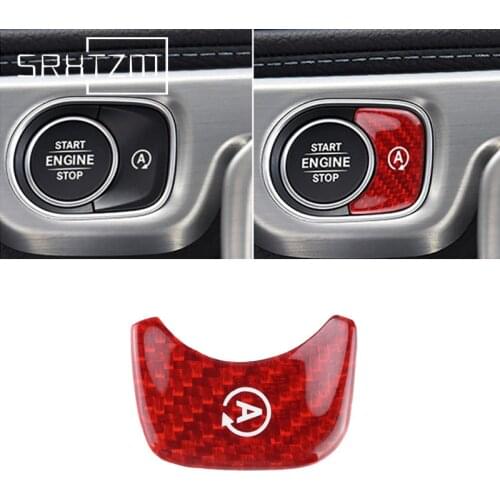 For Mercedes Benz G GLE GLS Class G463 G500 W167 X167 GLE450 GLE53 2020 Car Engine Start Stop Button Ring Trim Cover Sticker