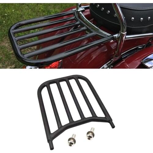 Glossy Black Backrest Sissy Bar Luggage Rack For Indian Chieftain Chief Springfield Roadmaster Dark Horse Classic Vintage