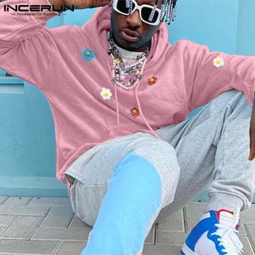 Толстовки с капюшоном для мужчин INCERUN China At AliExpress