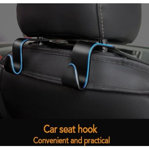 Car Rear Seat Hook Back Seat Hidden Car Seat Hanger Multi-function Storage Ornaments Jewelry Car Interior High Quality