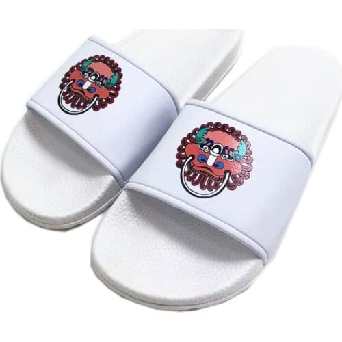 Summer Brand Designer Totem Beach Slippers Women/Men Outer Sandals Unisex Size 35-44 Home Slides Ladies Sliders Couple Flip Flop
