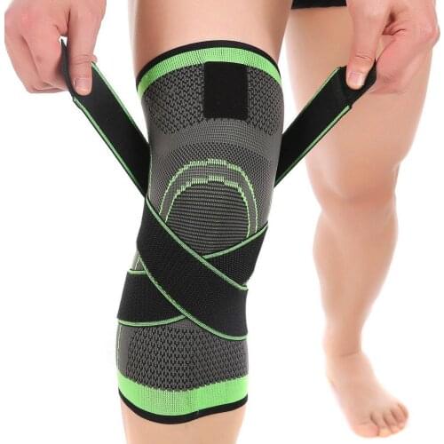 1pcs Knee Support Professional Protective Sports Knee Pad Breathable Bandage Knee Brace Basketball Baseball Football Cycling
