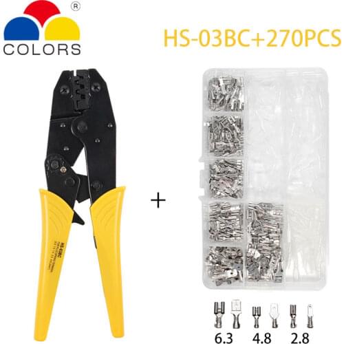 Crimping Tool hs-03b Stripper Crimper Pliers Wire Cable Tools Cutter Crimp Cutters Alicate Plier Set Crimpatrice 0.5-6mm
