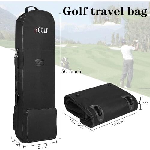 Golf aviation package The plane bag checked bag Travel bag coat belt wheel
