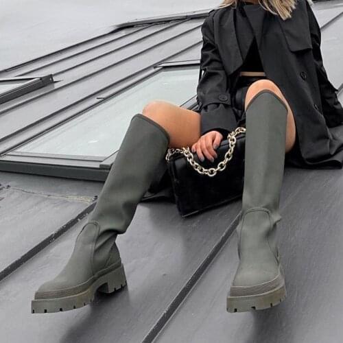 Женские высокие ботинки Stuccco China At AliExpress