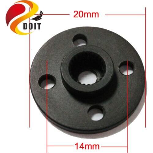 SZDOIT 25T Metal Servo Disc Standard Servo Motor Pan&Tilt Bracket RC Robot Arm Parts DIY Free M3 Screw