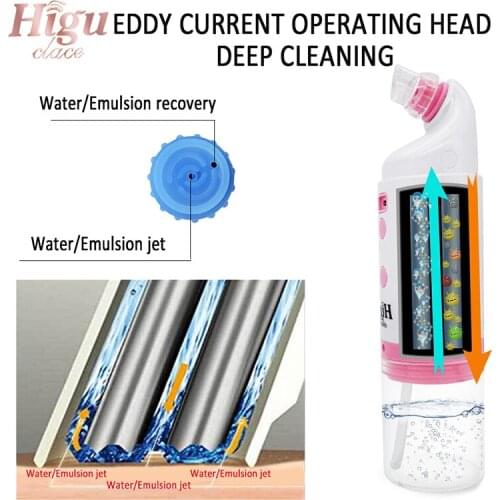 Higu Acne Cleaning Blackhead Removal Facial Nose T Zone Deep Cleansing Electric Black head Vacuum Cleaner Skin Care Beauty Tool