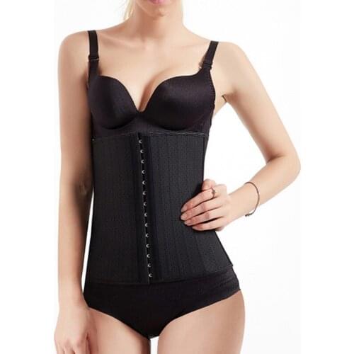 Woman Waist Trainer Breathable Underwear 25 Steel Bone Punching Corset 30CM Punching Sports Fitness Thin Waist Corset