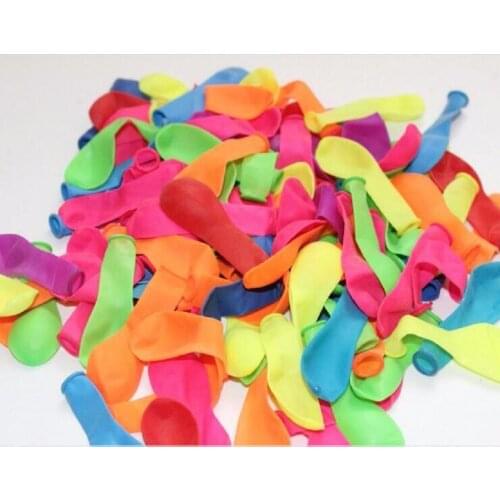 120pcs+120rubber +2 tool small balloons Water polo round multicolor latex baloon wedding party outdoor fun toy baby shower balon