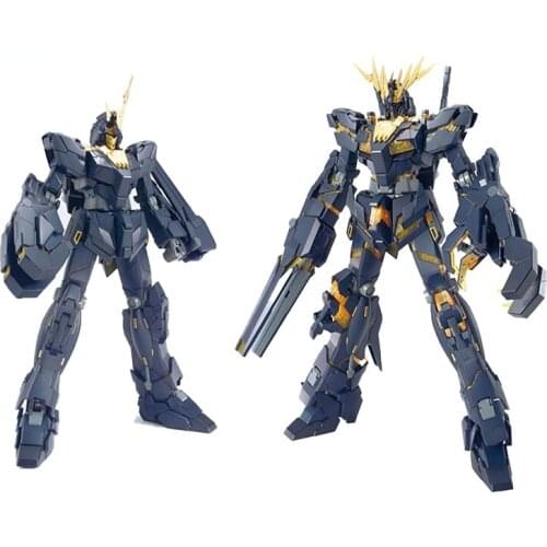 Gundam Anime Figure 6639 MG 1/100 UNICORN GUNDAM-02 BANSHEE Assembly Model Anime Action Figures Toys for Boys Toys for Children