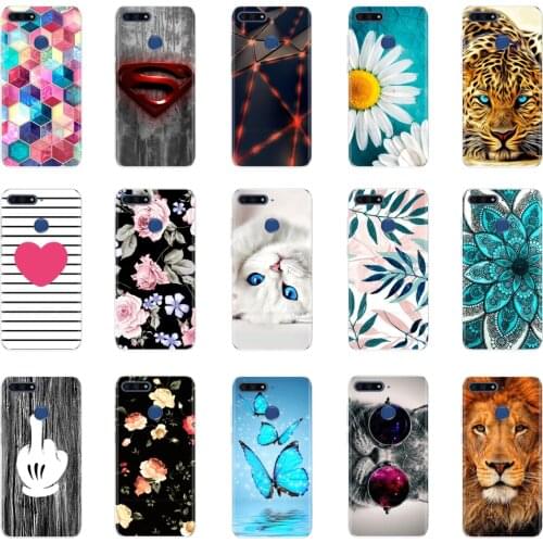 Case For Huawei Y6 2018 Case Ultra Thin Soft TPU Silicone Case 5.7" Cover For Huawei Y6 2018 Y 6 Y6 Prime 2018 Phone Cases Cover