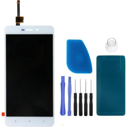 For xiaomi Redmi 4A 5 Inch LCD Display Touch Screen Digitizer Assembly Replacement for Hongmi 4A Display with Free Gift No Frame