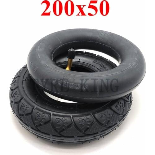 Good Quality 200x50 Inner Tube Outer Tyre 200*50 Pneumatic Tire 8-inch Mini Electric Scooter Tire Electric Vehicle Accessory