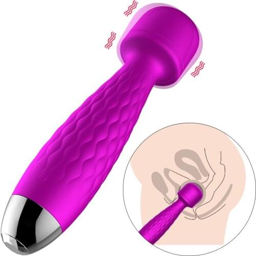 IKOKY Clitoris Stimulation Sex Toys for Women G Spot Massager Vibrator 10 Modes AV Magic Wand Female Masturbator Adult Products