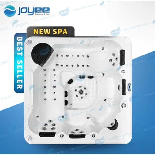 JOYEE 2020 hot sale outdoor whirlpool jacuzzi jet massager bath foot body spa shower and bath combo with pillow