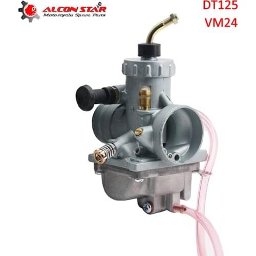 Alconstar- Motorcycle 28mm Mikuni VM24 Carburetor For Yamaha DT125 DT 125 Suzuki TZR125 RM65 RM80 RM85 DT175 RX125 Dirt Bike