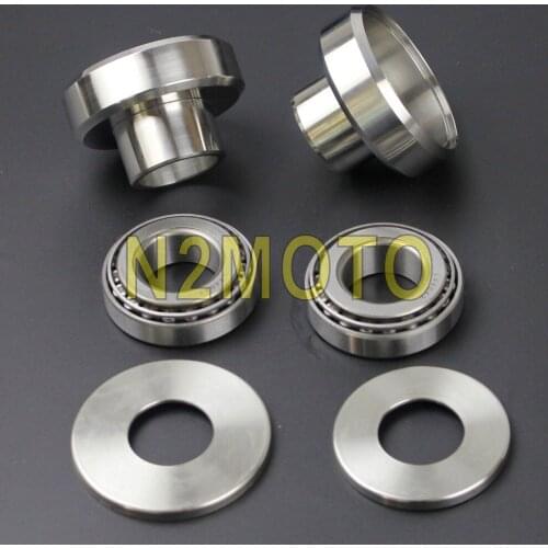 Motorcycle Chrome Front Fork Neck Cup for Harley Chopper Bobber Custom Cafe Racer