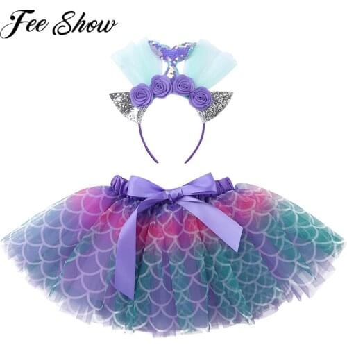 New Tutu Skirt Baby Girl Skirts 2T-6T Princess Mini Pettiskirt Party Dance Ruffled Tulle Skirts Girls Clothes Children Clothing