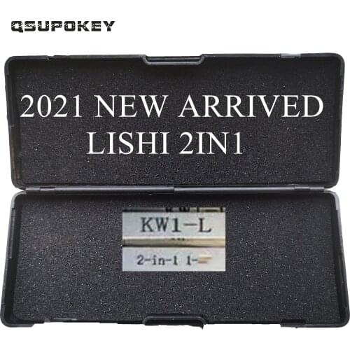 QSUPOKEY 2021 NEW ARRIVED LiShi 2in1 repair Tool Locksmith Tools KW1-L For 5-Pin Kwikset Keyway LEFT HAND