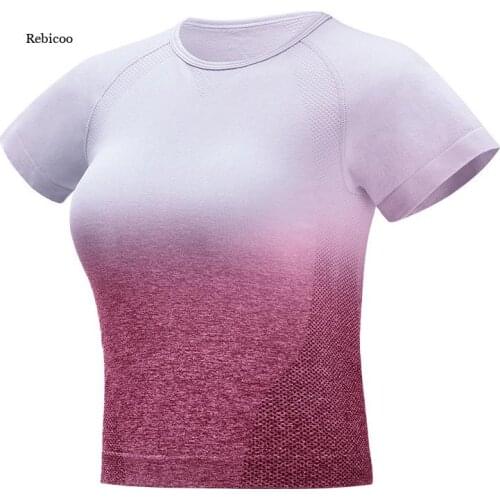 Женские спортивные футболки Rebicoo China At AliExpress