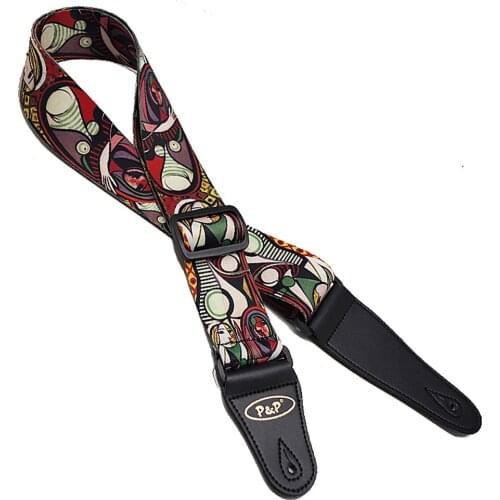 Fairy Tale Pattern Guitar Strap Electric Guitar Acoustic Guitar Folk Guitar Bass Strap