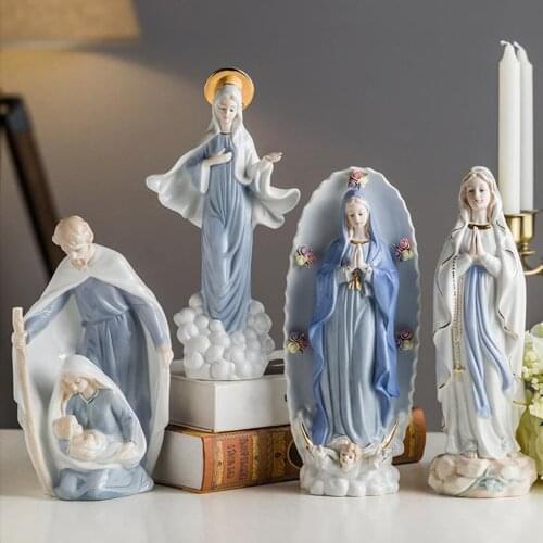 Jesus Christ Sculptures Ceramics Decorative Art and Craft for Modern Home