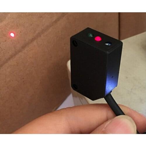 Visible Laser 200MM 300MM JR31-20N Photoelectric Switch Sensor Diffuse Reflection Infrared Normally Open DC24V Adjustable