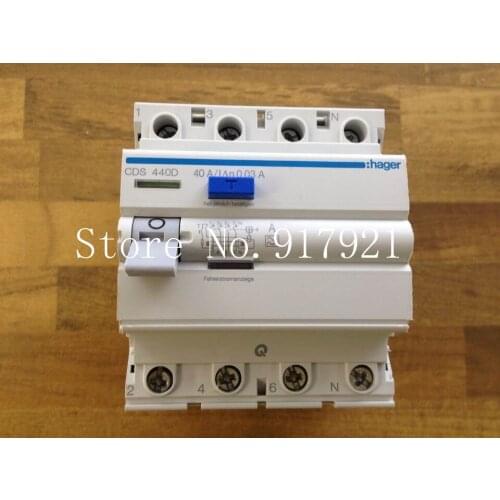 [ZOB] Hagrid CDS440D circuit breaker 4P40A 0.03A RCCB