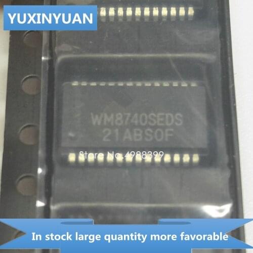 10PCS/LOT NEW WM8740SEDS WM8740 8740SEDS SSOP28