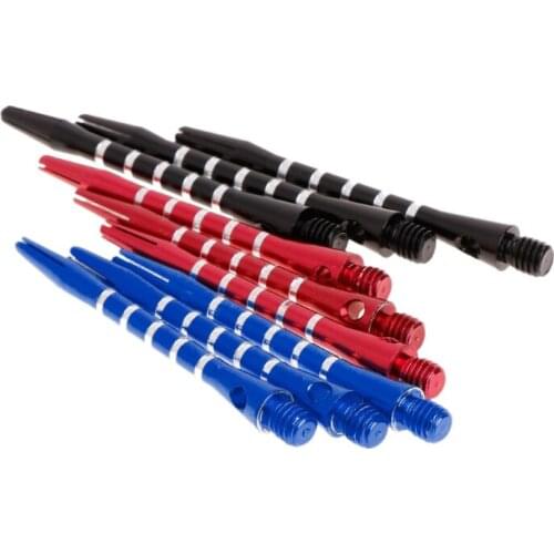 3 sets/9Pcs of Aluminum Medium Darts Shafts Harrows Dart Stems Throwing New Toy X3UA