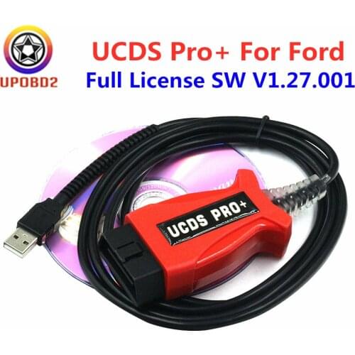 OBD2 Car Diagnostic Tool UCDS Pro UCDS Pro+ V1.27.001 Full License Full Activation With 35 Tokens For Ford UCDSYS Scanner