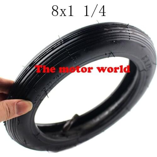Hot Sale Good Quality and Reputation 8X1 1/4 Scooter Inner Tube with Bent Valve Suits A-Folding Bike Electric / Gas Scooter Tube