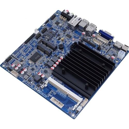 J1800 J1900 N2940 Multi-Serial Port Mini ITX Industrial Control Motherboard Fanless Low Power Consumption Industrial Motherboard